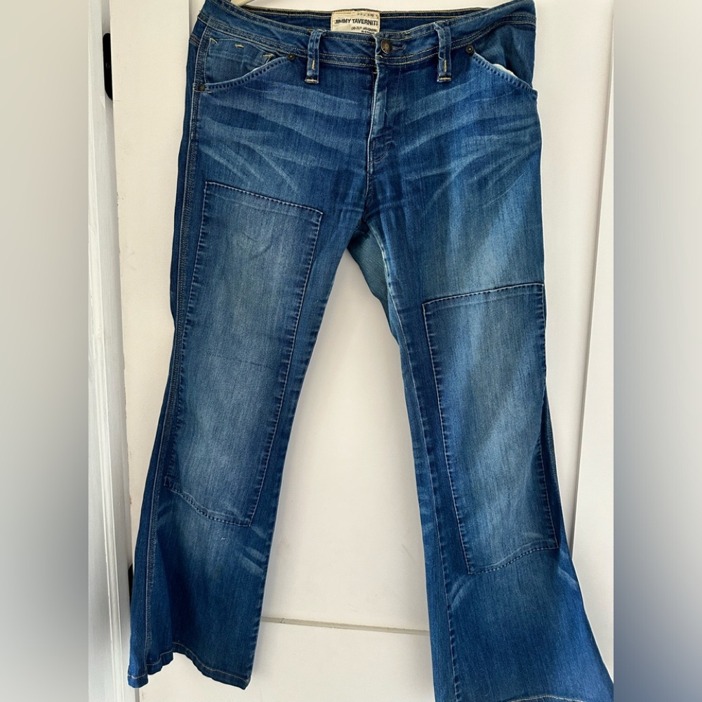 Vintage Free People Jimmy Taverniti low rise jeans size 31